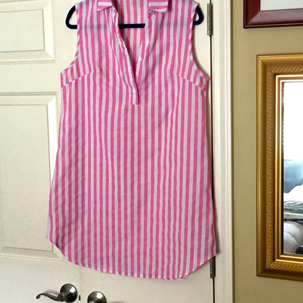 Shein Pink Stripped Dress